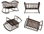 Child bed stock PNG
