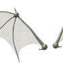 Bat wings stock