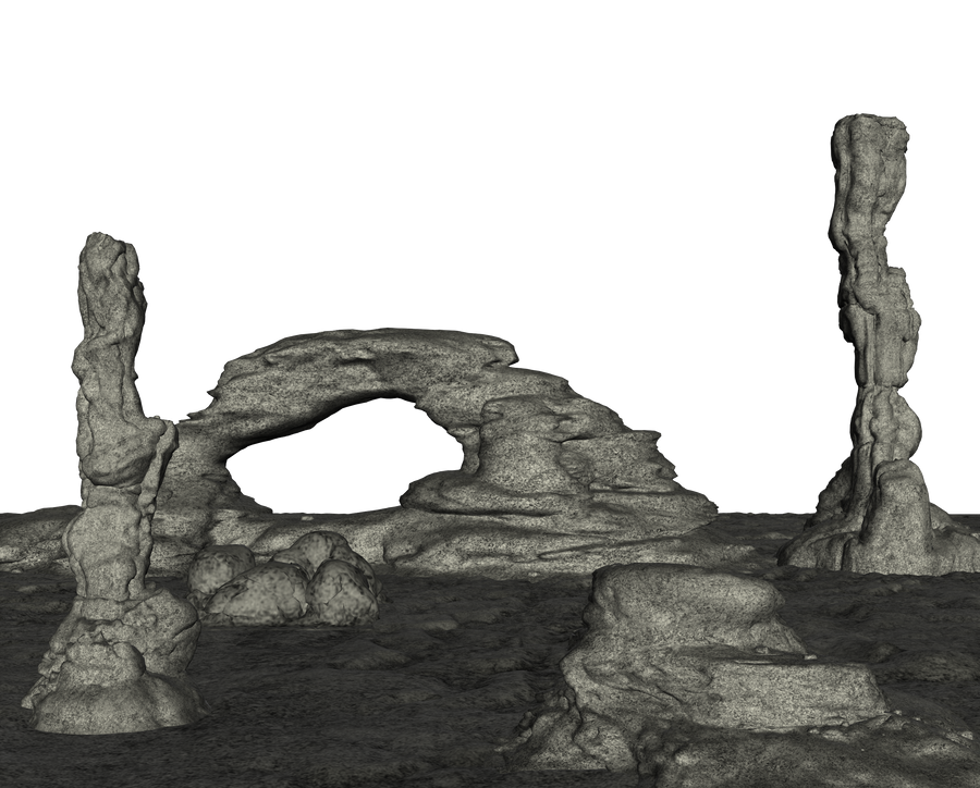 Rock back stock PNG by Ecathe