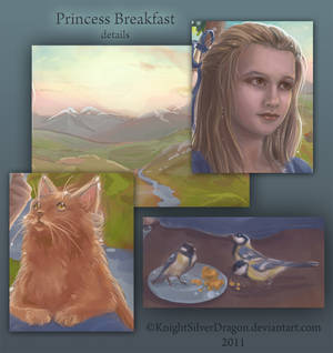 Princess Breakfast. Details.