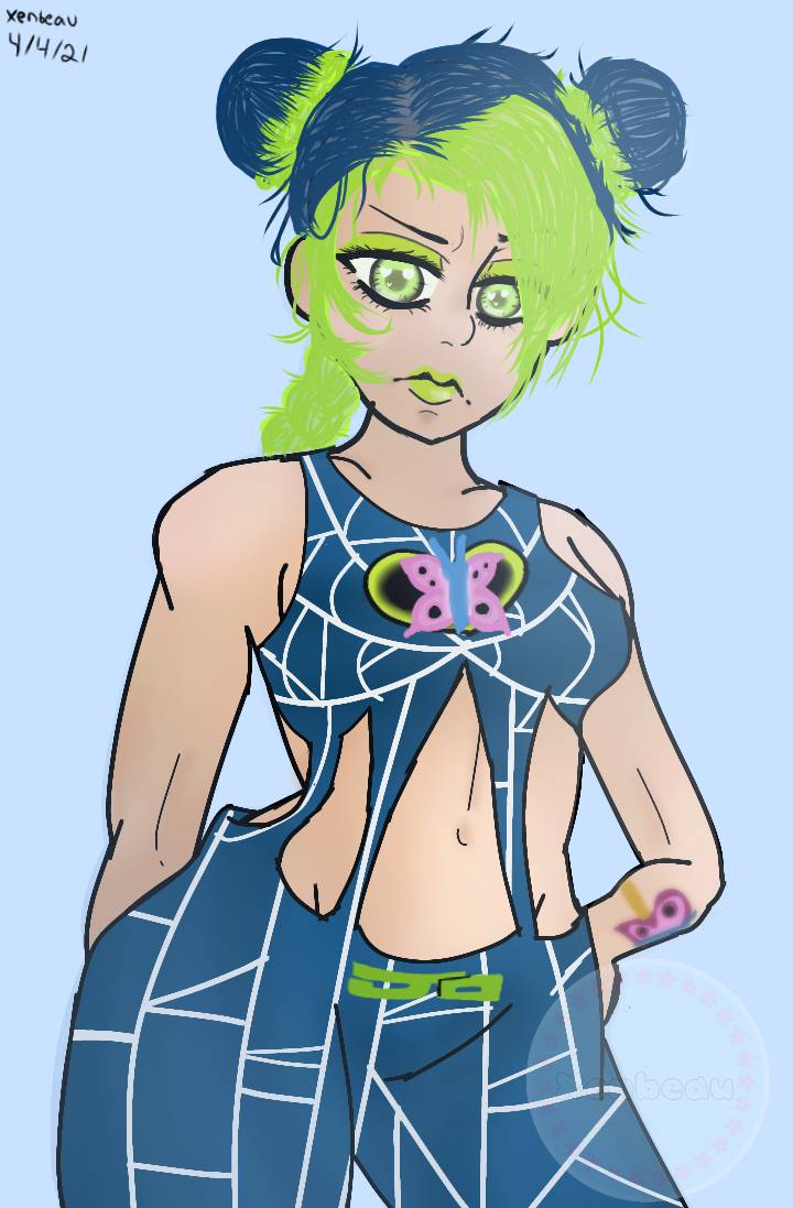 JJBA: Stone Ocean OC and stand by Clytemnon on DeviantArt