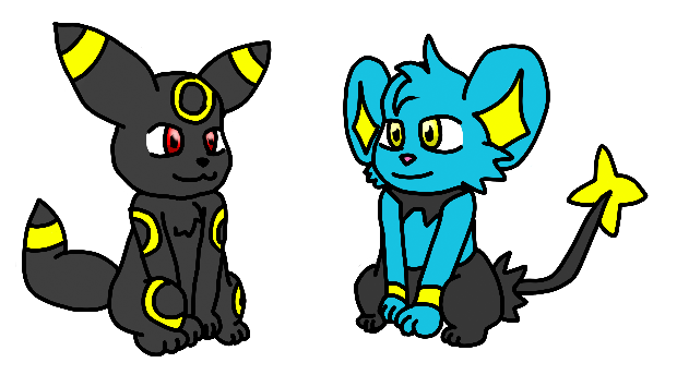 Umbreon And Shinx