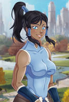 Korra [+ second version on Patreon] by Eli-Pic