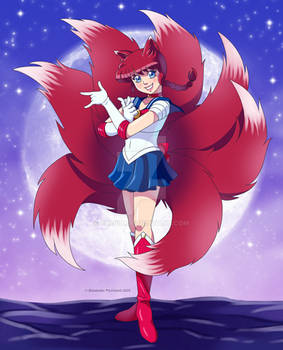 [COMMISSION] Ranma Sailor Fox