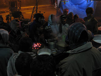 Early Morning Tea Stall