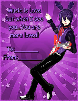 Bonnie's Valentine card