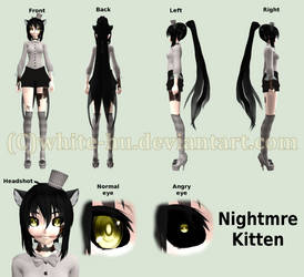 Nightmare Kitten's Ref Sheet