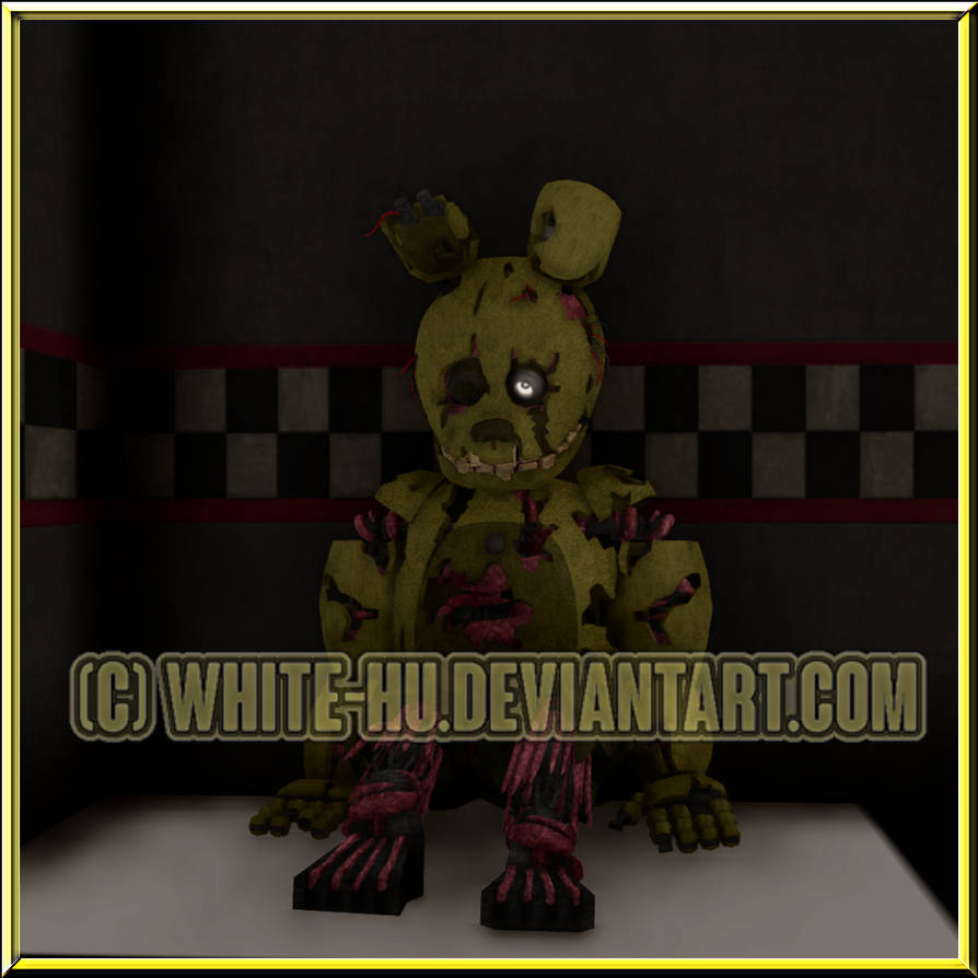 FNAF 3: Aftermath of the springlock failure by White-Hu on DeviantArt