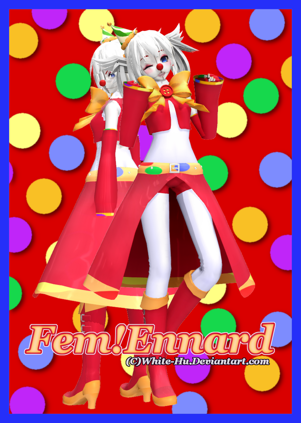 FNAF SL Fem!Ennard *Little update* by White-Hu on DeviantArt