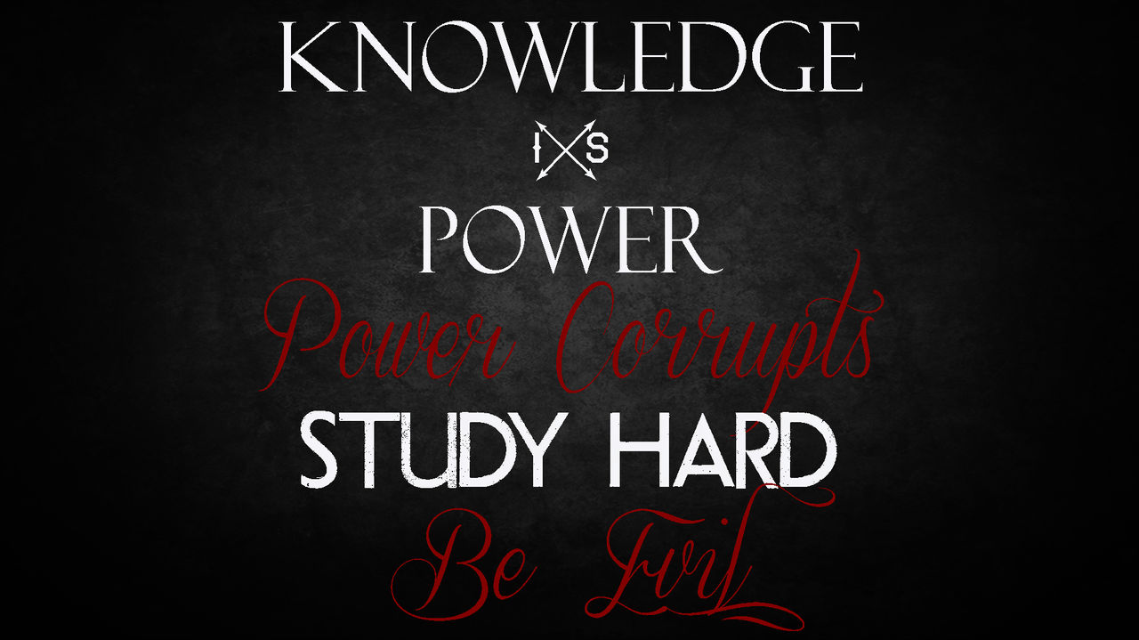 Study Hard Be Evil by CLMine
