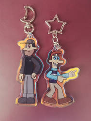 NfH (photo) - Joe and Woody custom keychains