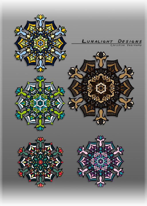 Mandala Ornaments