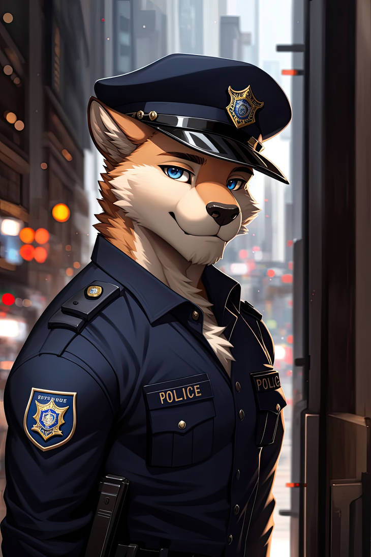 The Police Officer - Furry by NephCop on DeviantArt