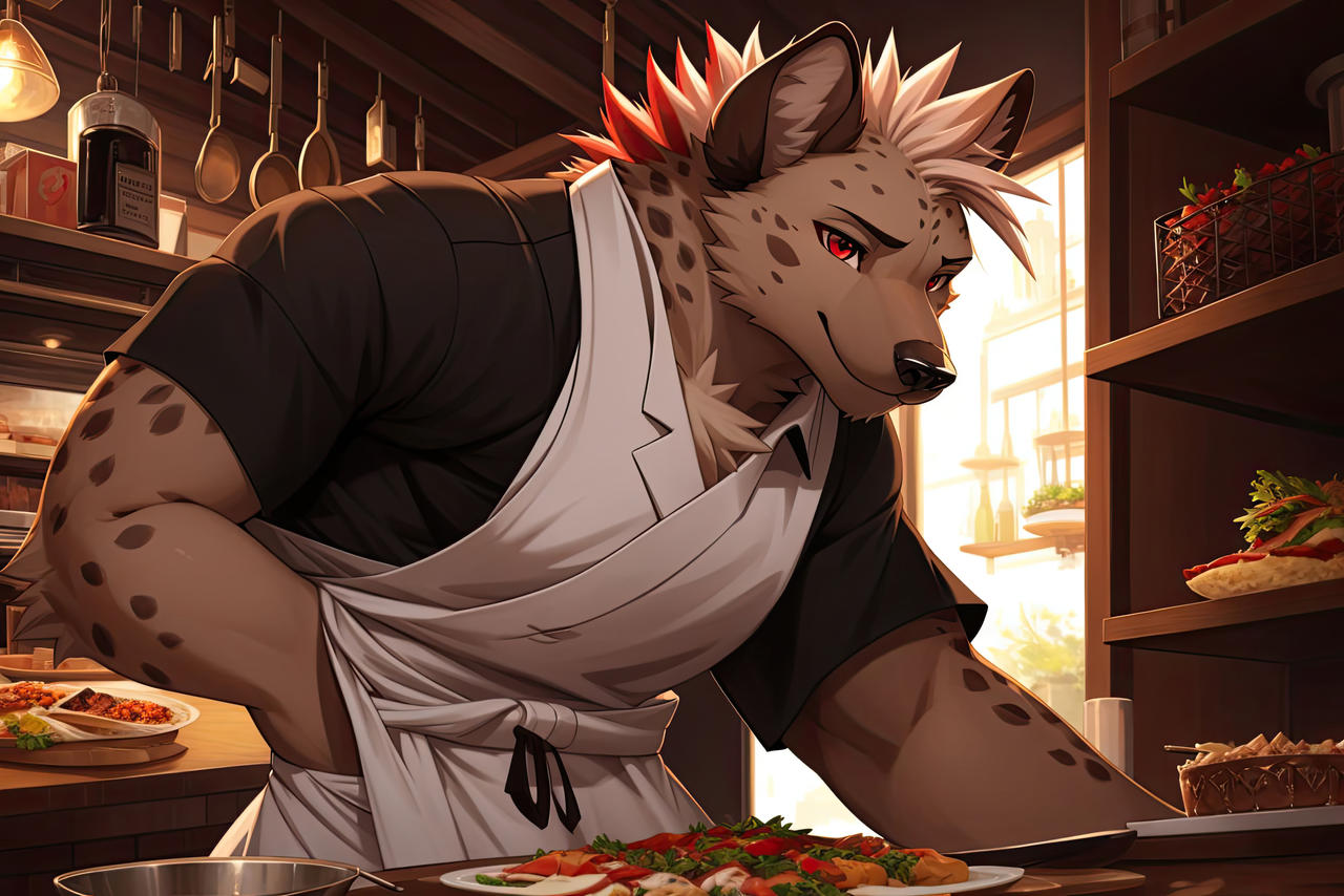 Furry Line Cook The Chef - Furry by NephCop on DeviantArt
