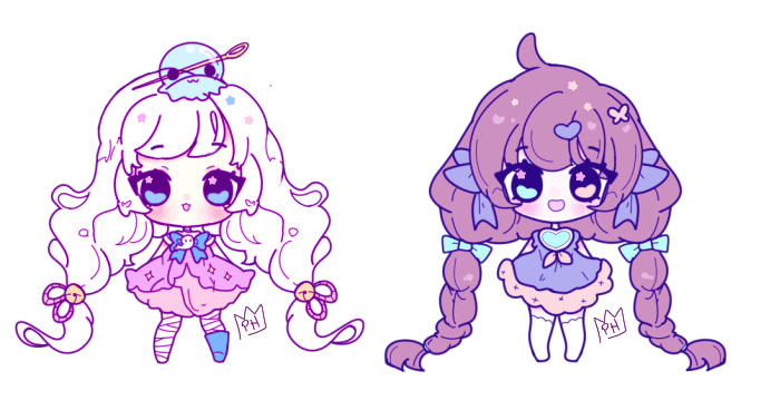 Chibi Minis now available by xPastelHime on DeviantArt