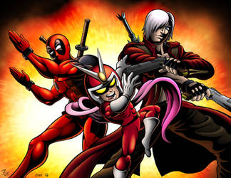 MvC3 - Red Hot Devils