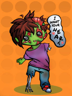 The Lovable Zombie by To-Ka-Ro