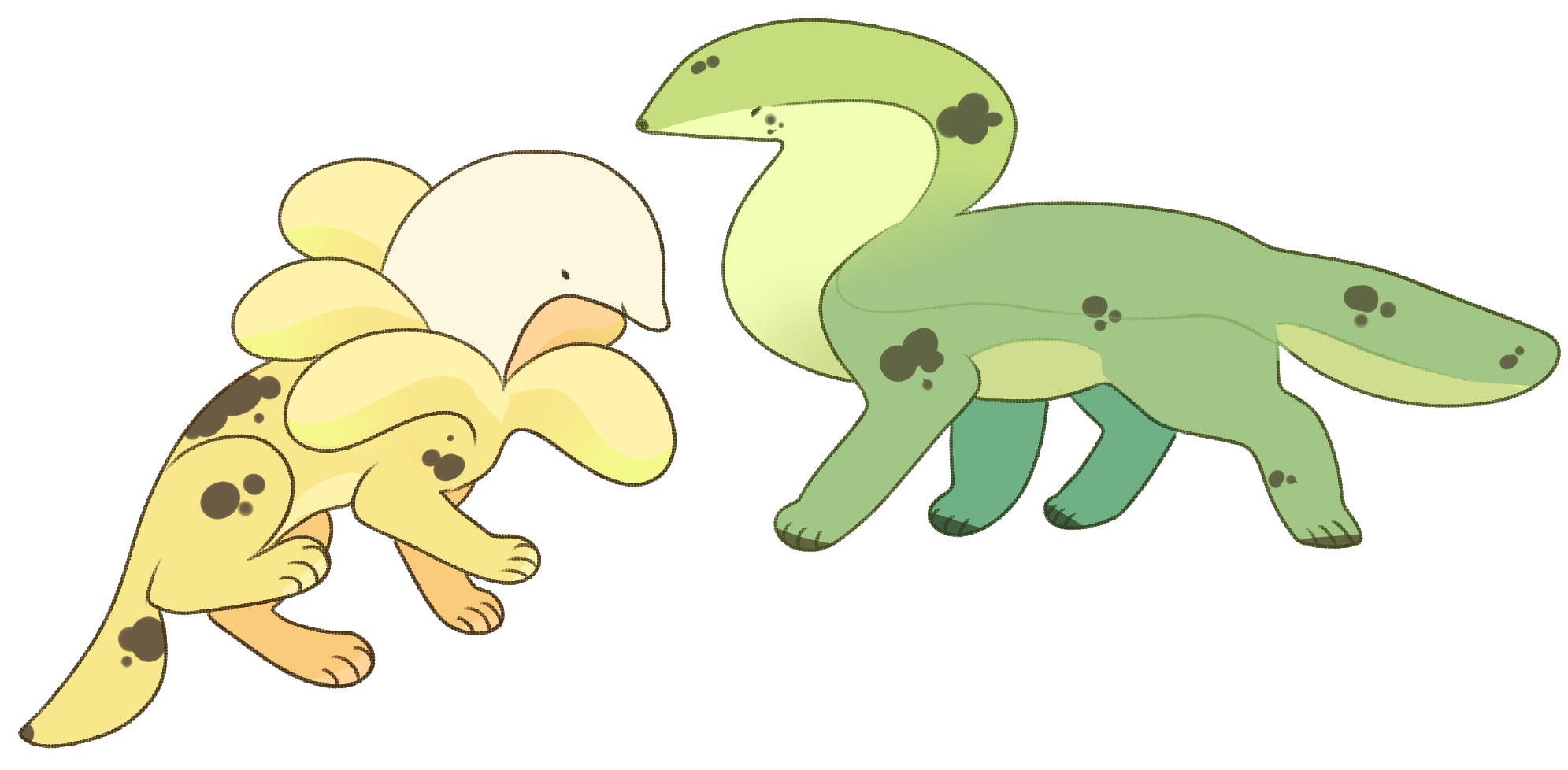 Banana Beasts- $10 Adopts (closed!)