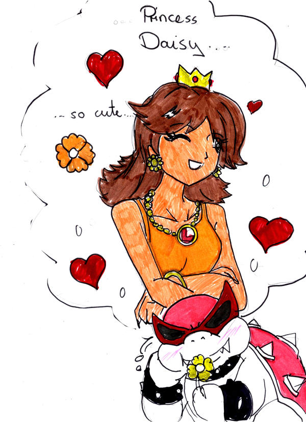 Princess Daisy x Roy Koopa by SweetBaiTsa