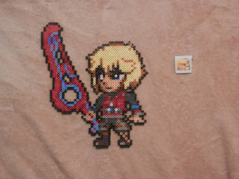 Super Smash Bros 4. Shulk Bead Sprite