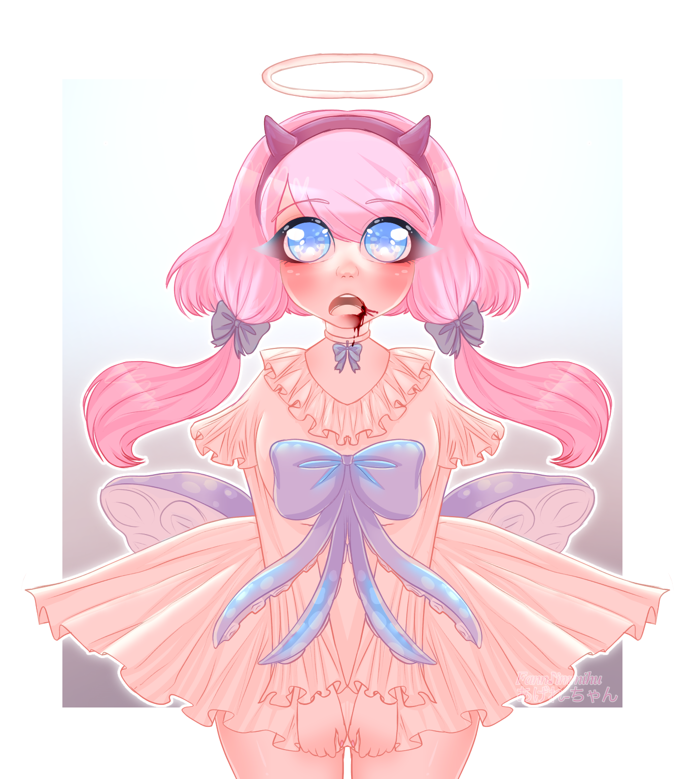 Angel Squid by LoveletteChan on DeviantArt