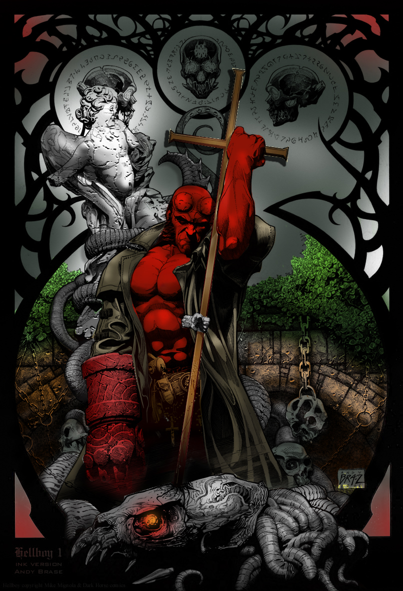 hellboy by andy brace