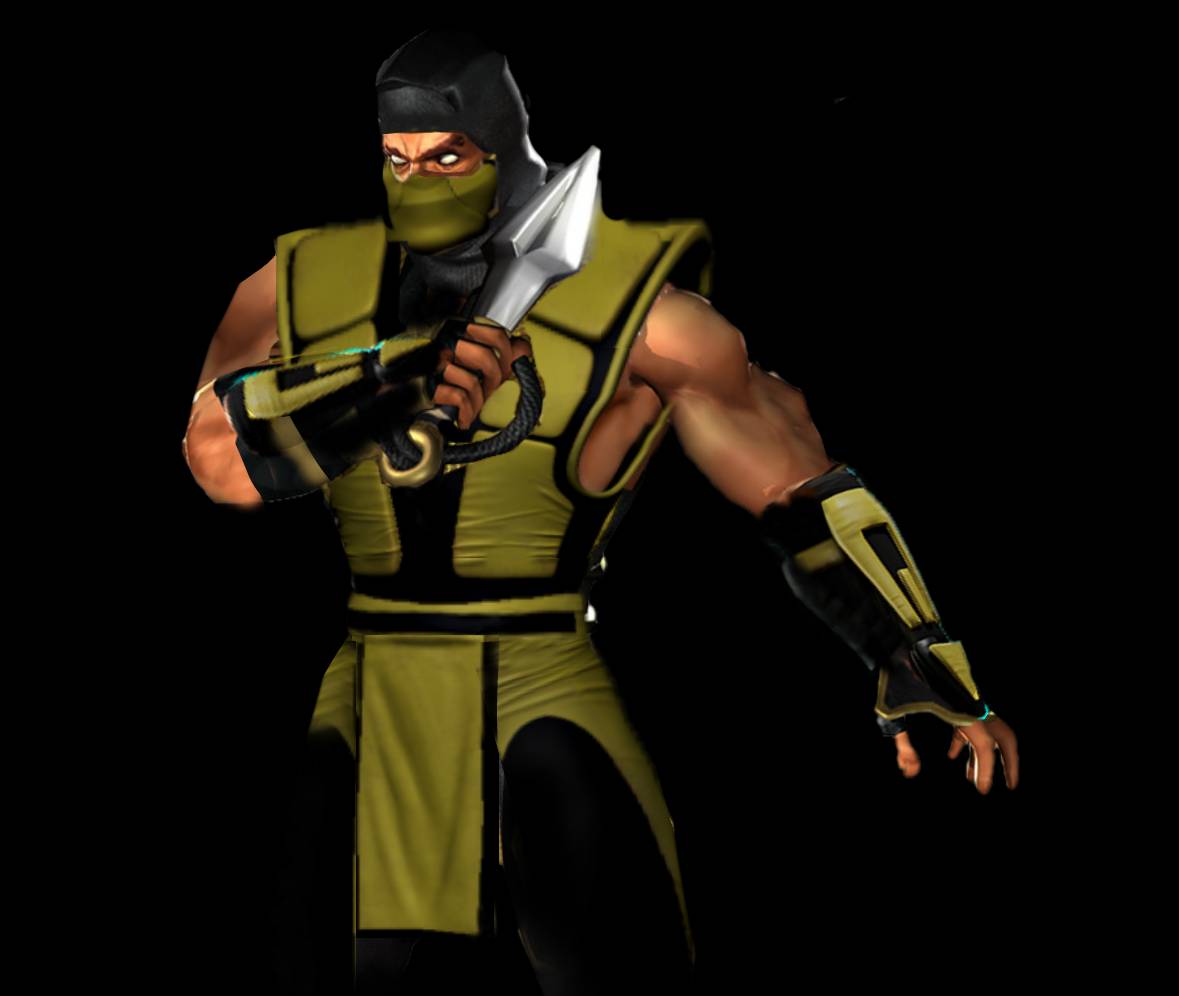 MKDA Render/UMK3 Scorpion Edit by SubZero1038 on DeviantArt