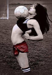 Sexy soccer girl