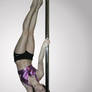 pole dance - handstand