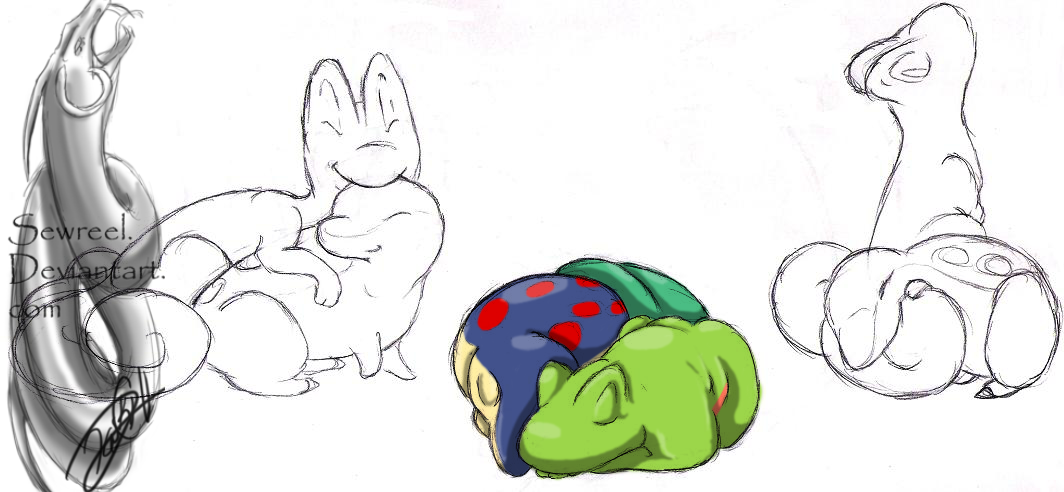 .::Treecko and Cyndaquil::.