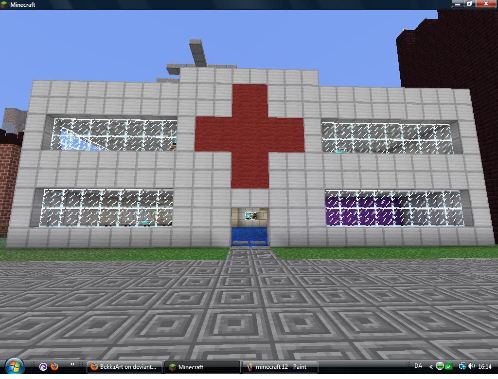 Minecraft Hospital Lab Hospital Minecraft