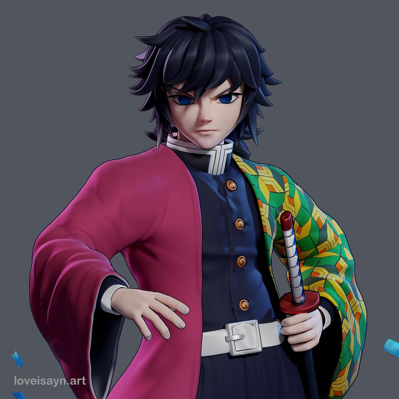 Tanjiro by ElaraArt on DeviantArt