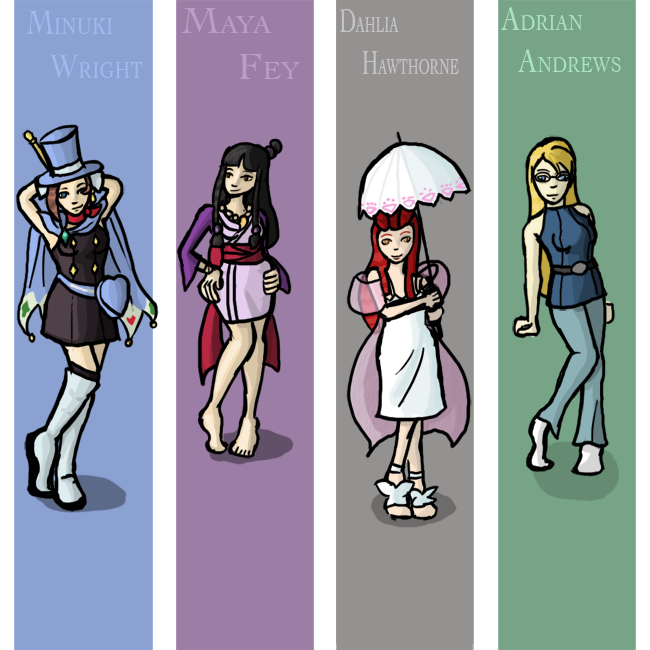 PW Girls Bookmarks 1