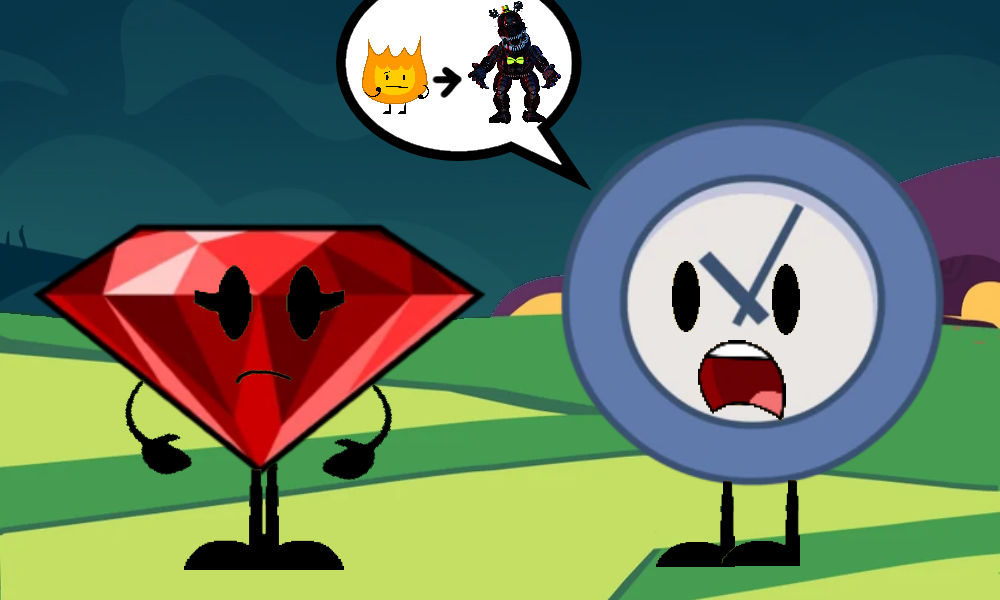 Ruby Helps Clock To Turn Nightmare Back To Firey by Michalnowak123 on ...