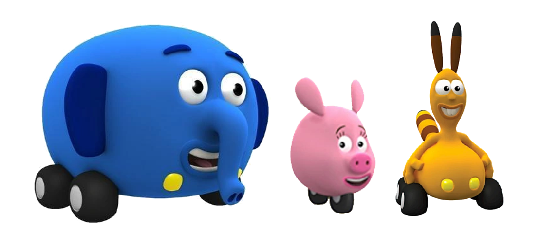Jungle Junction Rabbit Ellyvan, Zooter, And Bungo From Jungle Junction by Michalnowak123 on ...