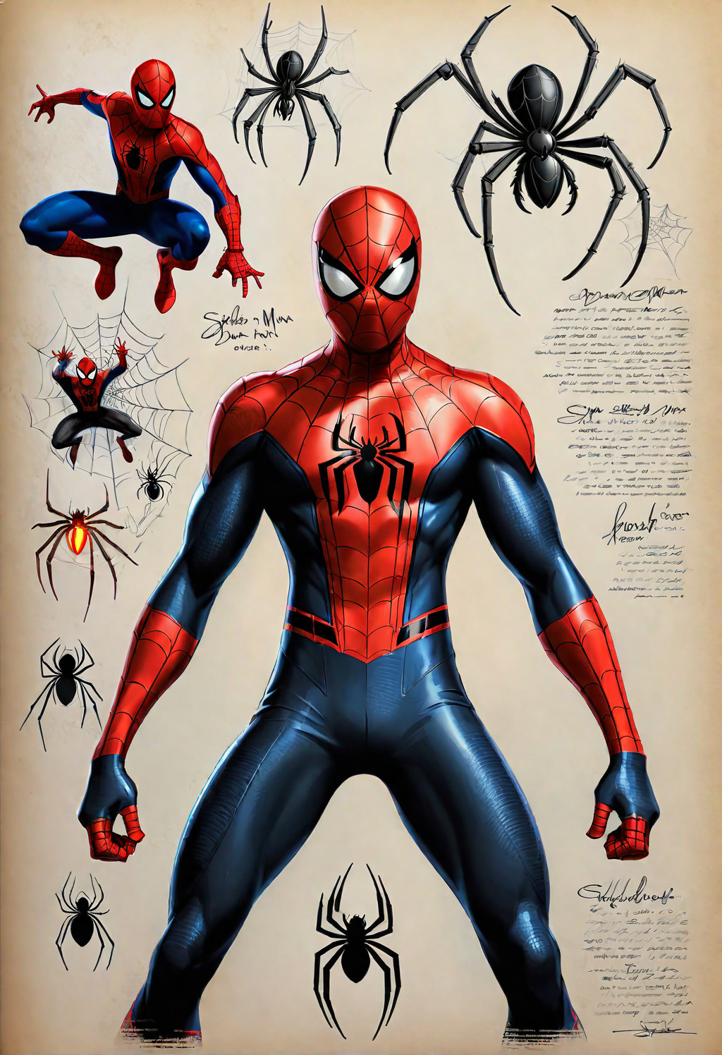 Browse thousands of Spider Man Drawing images for design inspiration