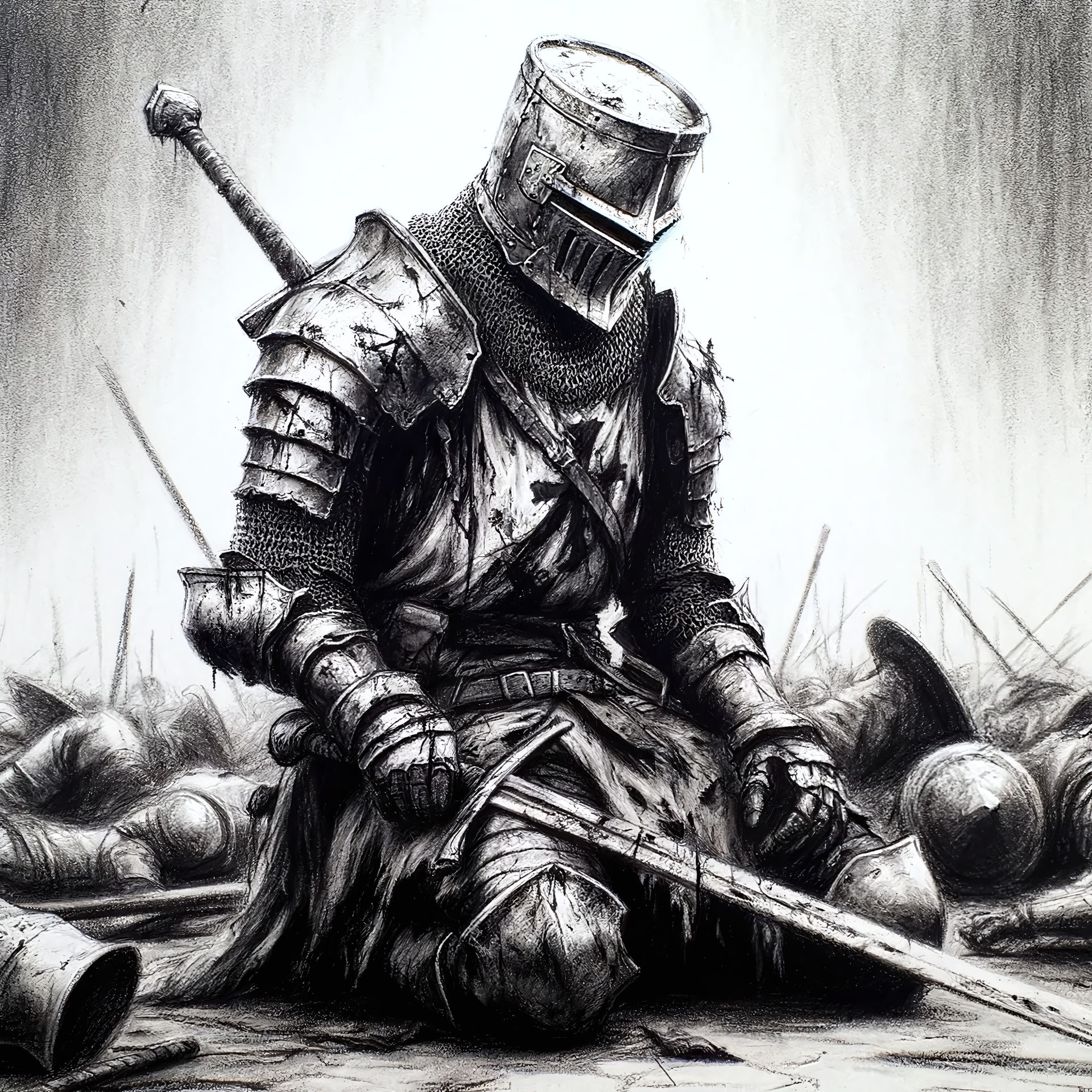 Wearedy Weary knight by Bogi380 on DeviantArt