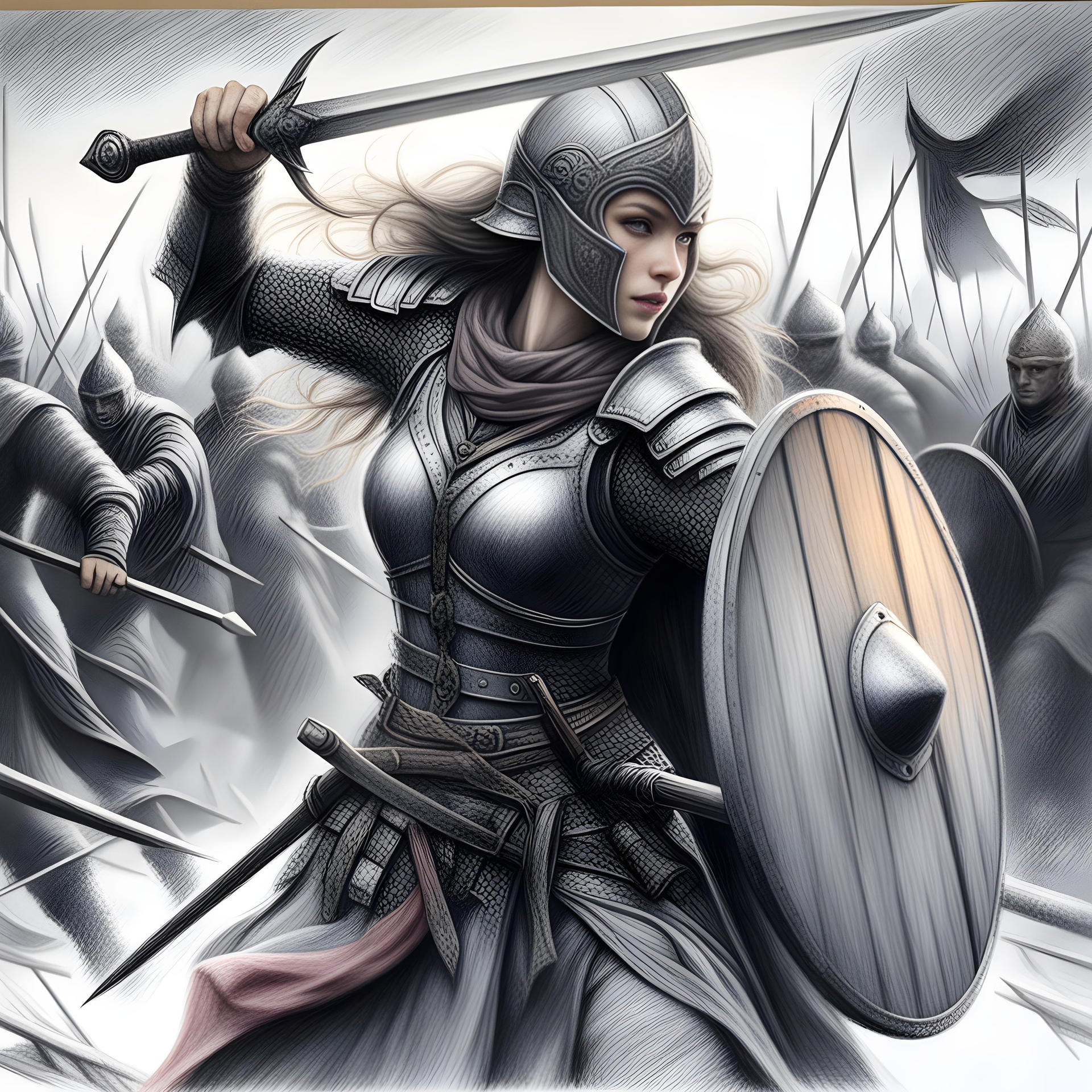 Shieldmaiden of Rohan by KuraiGeijutsu on DeviantArt