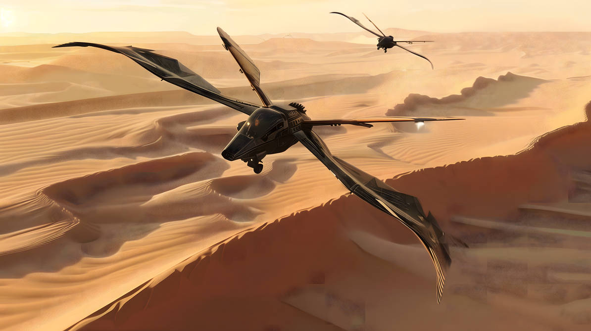 Dune Ornithopter By Bogi380 On DeviantArt dune-ornithopter-by-bogi380-on-deviantart