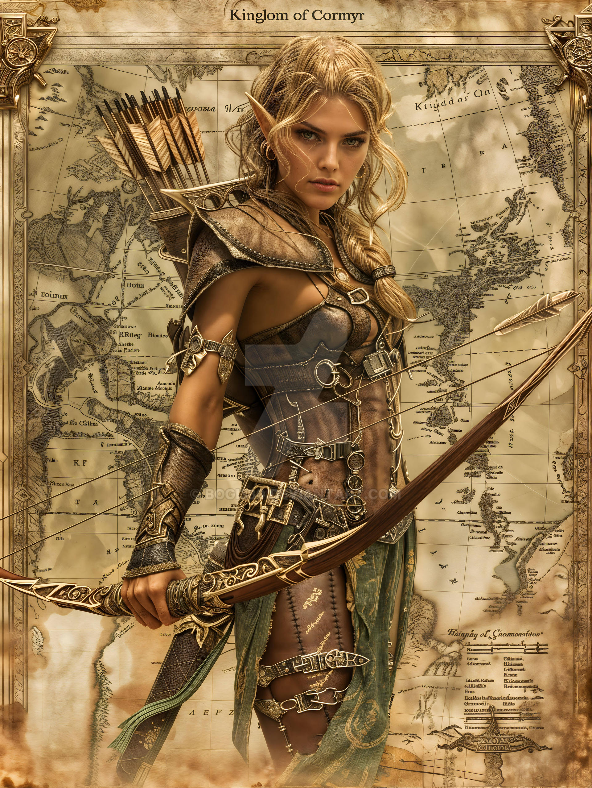 DnD Elf Ranger By Bogi380 On DeviantArt Dnd elf ranger by bogi380 on deviantart