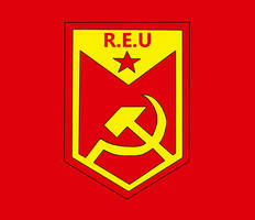 NWO - REU flag and simvol