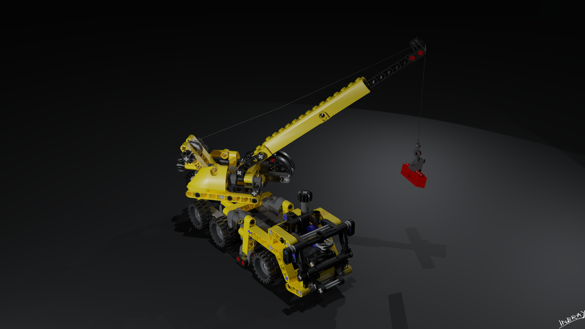 Lego 8067 Mini Mobile Crane