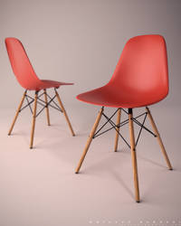 Eames Plastic Side Chair