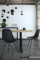 Industrial Dining room