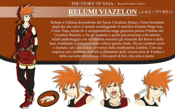 Relumi Viazelon - Character Design -