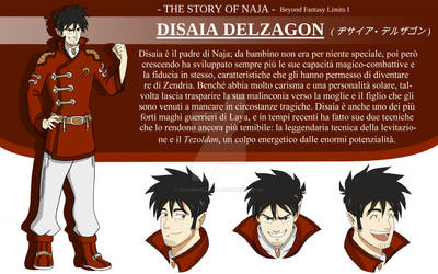 Disaia Delzagon Character Design