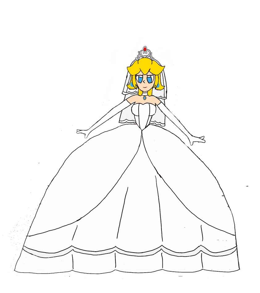 princess peach puffy dress Dress Your Princess in Style: Luxury Peach Gown for Special Occasions