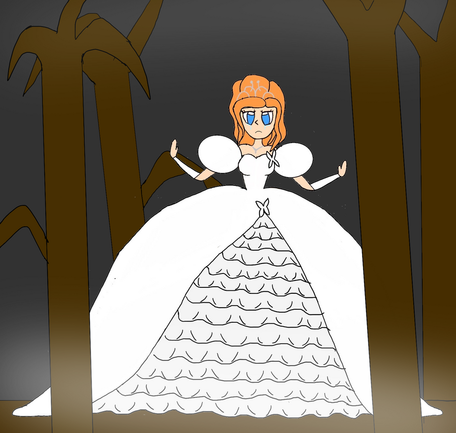 Giselle in a spooky forest by Recommender440 on DeviantArt