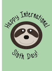 International Sloth Day