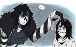 Laughing Jack and Jeff The Killer.